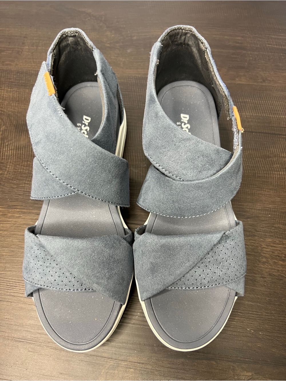 Dr. Scholl's Blue Sandals